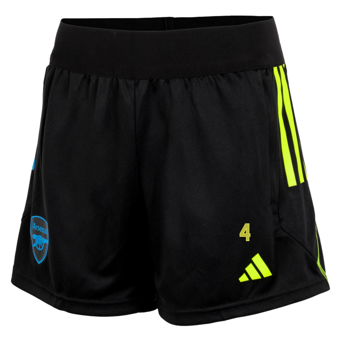 AFC Store - arsenal damen 2324 schwarze trainingsshorts – ben white Kollektion | Fußballartikel für Arsenal-Fans Arsenal Trikots kaufen
