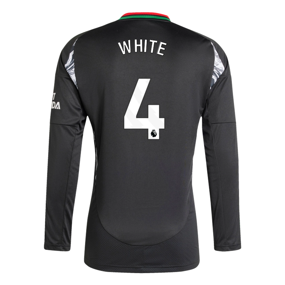 AFC Store - arsenal damen adidas 2425 langarm-auswärtstrikot – ben white Kollektion | Fußballartikel für Arsenal-Fans Kollektion | Fußballartikel für Arsenal-Fans Arsenal Trikots kaufen