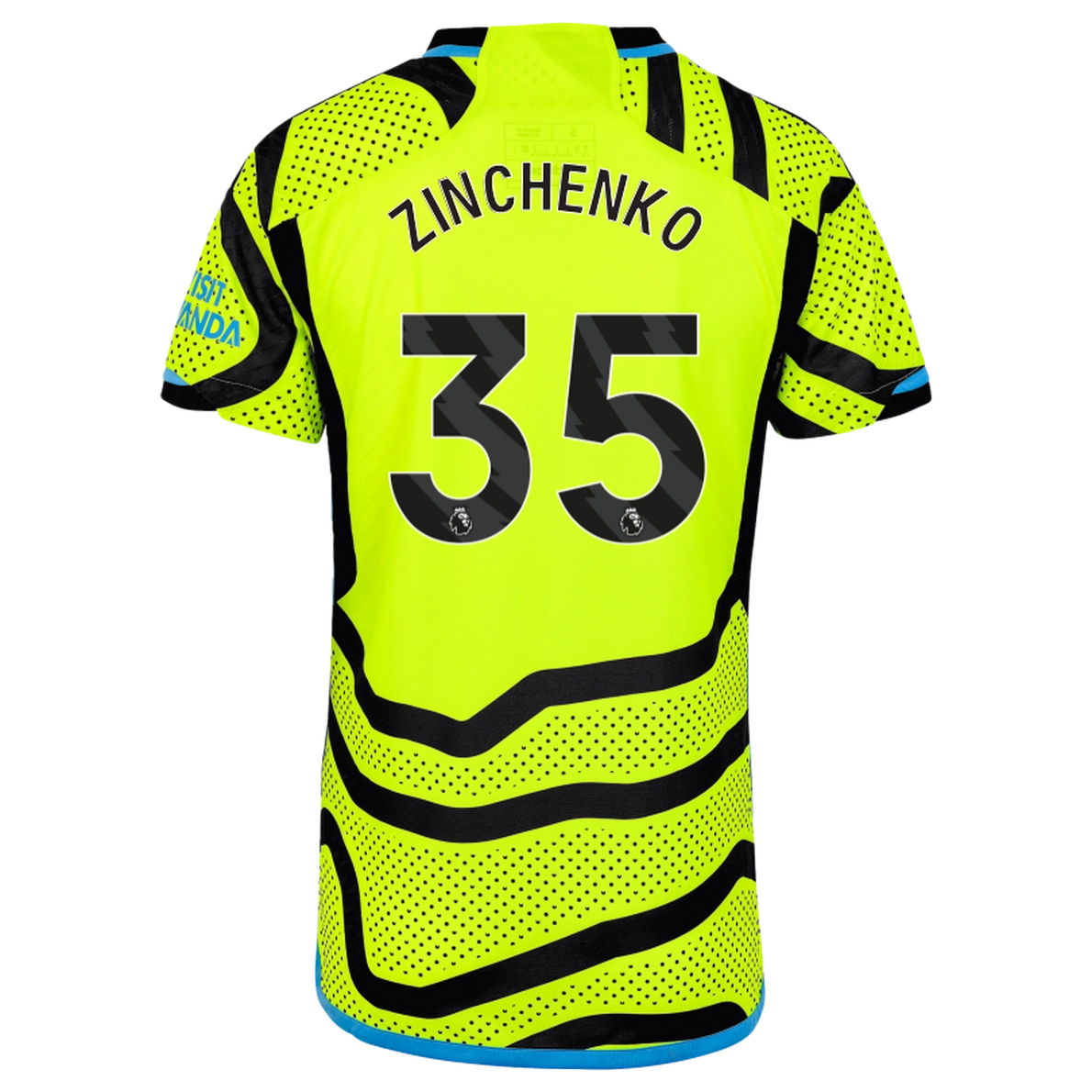 AFC Store - arsenal herren 2324 authentisches auswärtstrikot – oleksandr zinchenko Kollektion | Fußballartikel für Arsenal-Fans Kollektion | Fußballartikel für Arsenal-Fans Arsenal Trikots kaufen