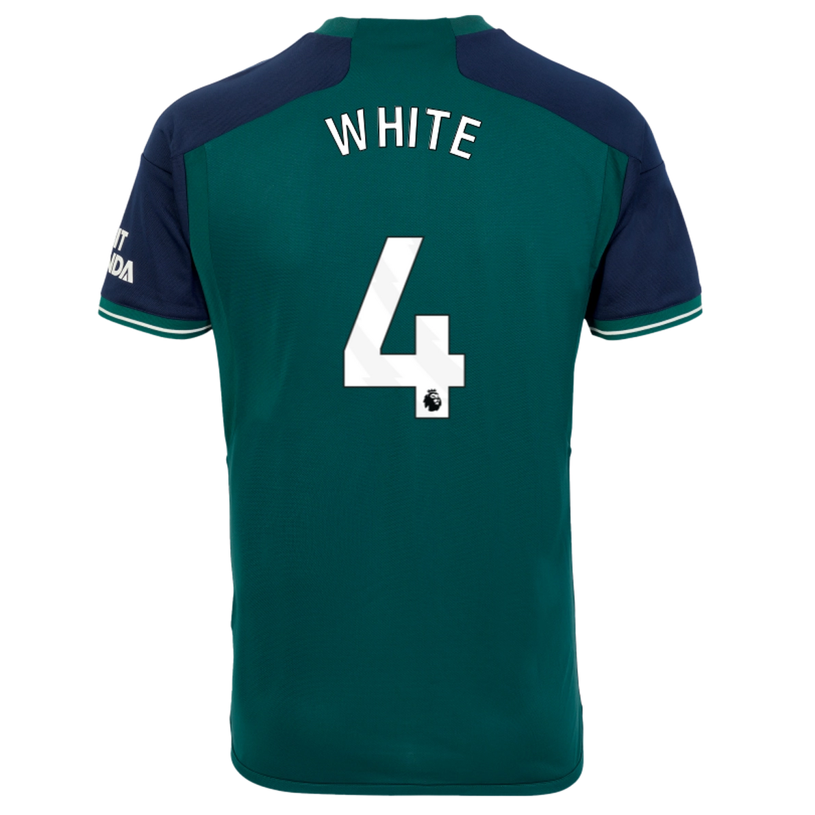 AFC Store - arsenal herren 2324 drittes trikot – ben white Kollektion | Fußballartikel für Arsenal-Fans Kollektion | Fußballartikel für Arsenal-Fans Arsenal Trikots kaufen