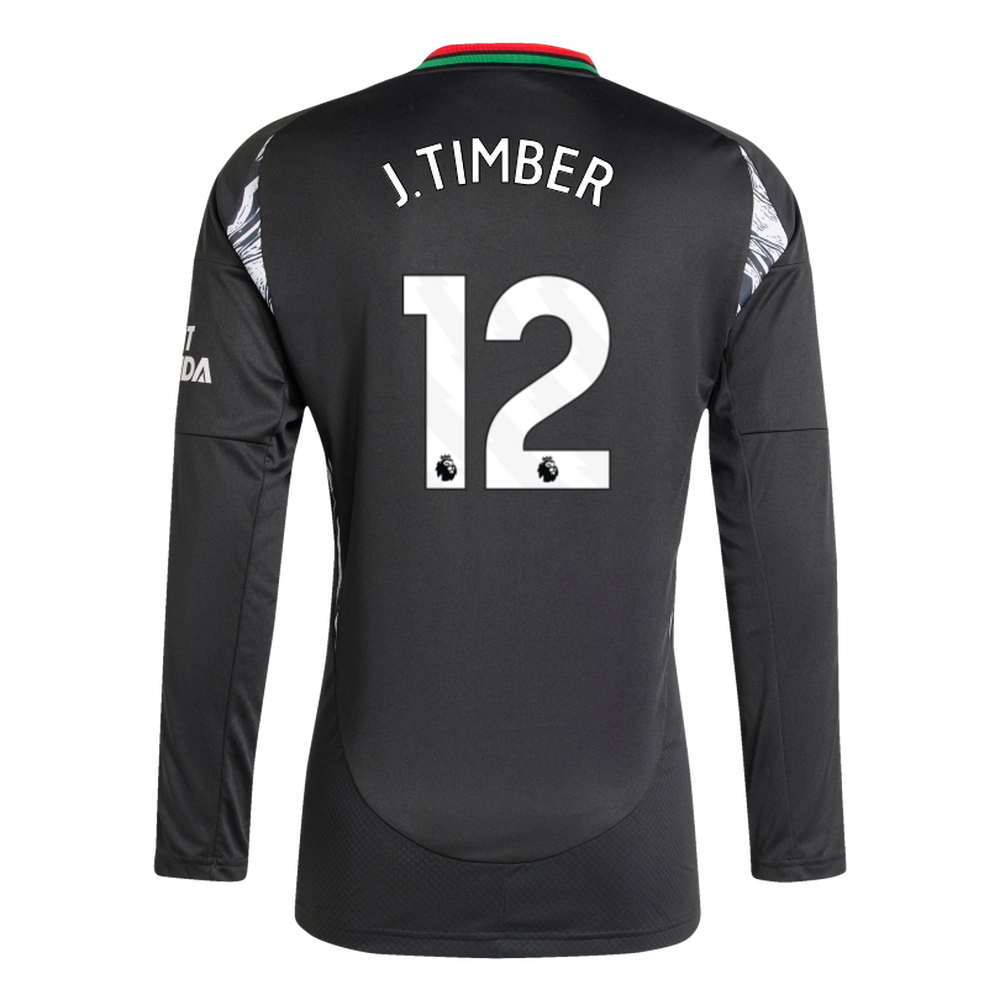 AFC Store - arsenal herren adidas 2425 langarm-auswärtstrikot – jurrien timber Kollektion | Fußballartikel für Arsenal-Fans Kollektion | Fußballartikel für Arsenal-Fans Arsenal Trikots kaufen