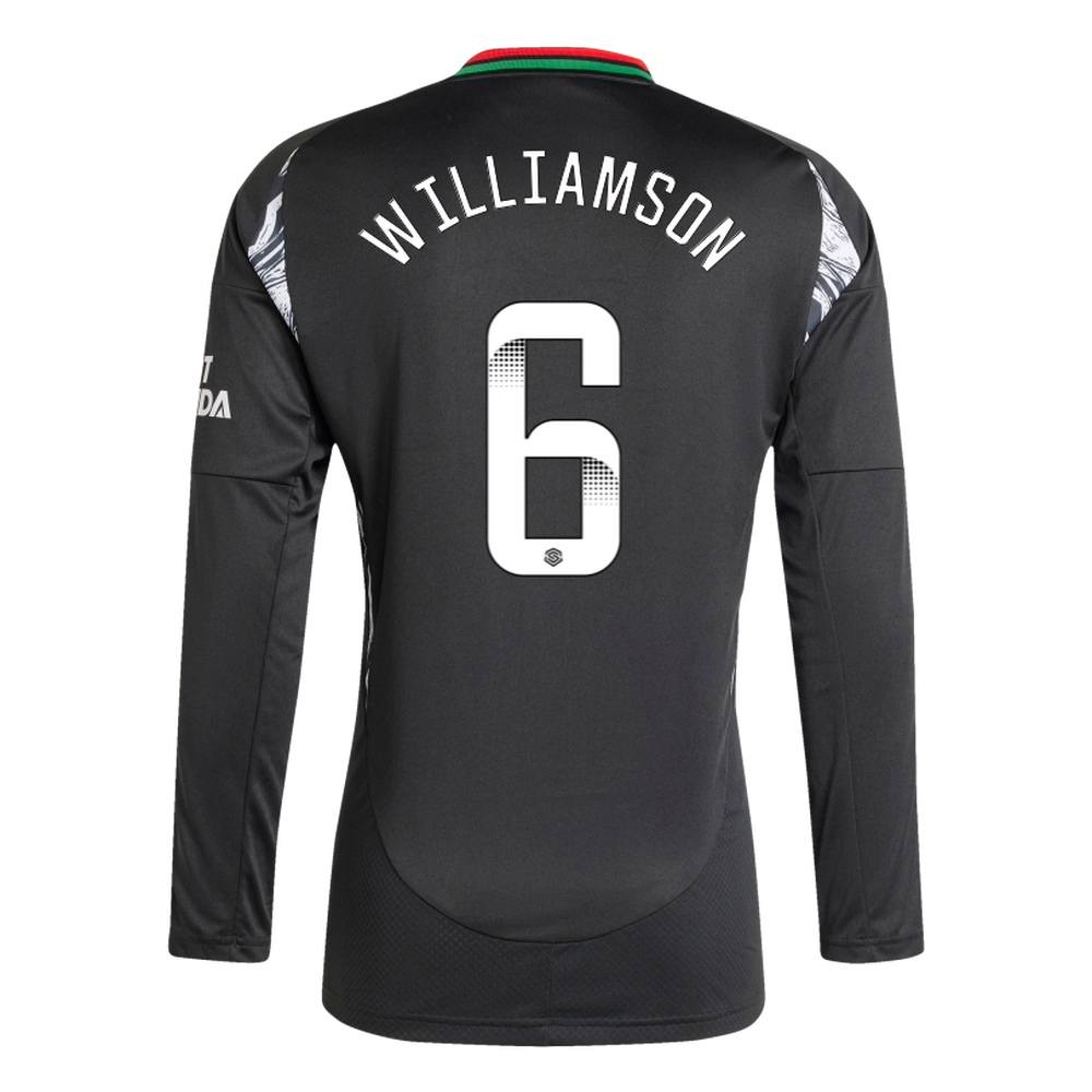 AFC Store - arsenal herren adidas 2425 langarm-auswärtstrikot – leah williamson Kollektion | Fußballartikel für Arsenal-Fans Kollektion | Fußballartikel für Arsenal-Fans Arsenal Trikots kaufen