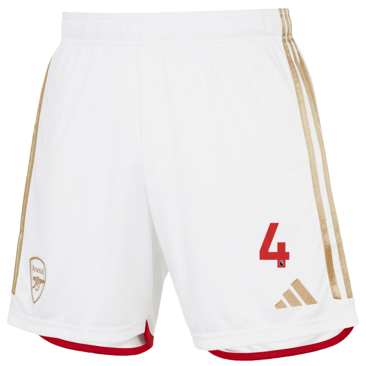 AFC Store - arsenal junior 2324 heimshorts – ben white Kollektion | Fußballartikel für Arsenal-Fans Kollektion | Fußballartikel für Arsenal-Fans Arsenal Trikots kaufen