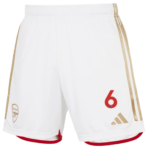 AFC Store - arsenal junior 2324 heimshorts – gabriel magalhaes Kollektion | Fußballartikel für Arsenal-Fans Kollektion | Fußballartikel für Arsenal-Fans Arsenal Trikots kaufen