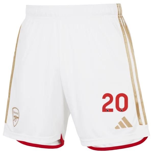 AFC Store - arsenal junior 2324 heimshorts – jorginho Kollektion | Fußballartikel für Arsenal-Fans Kollektion | Fußballartikel für Arsenal-Fans Arsenal Trikots kaufen