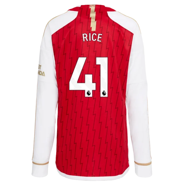 AFC Store - arsenal junior 2324 langärmliges heimtrikot – declan rice Kollektion | Fußballartikel für Arsenal-Fans Kollektion | Fußballartikel für Arsenal-Fans Arsenal Trikots kaufen