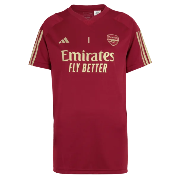 AFC Store - rotes trainingstrikot für damen 2324 von arsenal – aaron ramsdale Kollektion | Fußballartikel für Arsenal-Fans Kollektion | Fußballartikel für Arsenal-Fans Arsenal Trikots kaufen